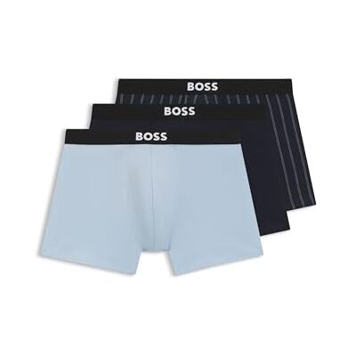Boss boxershorts för män, Öppen blå 462, M Boss boxershorts för män, Öppen blå 462, M