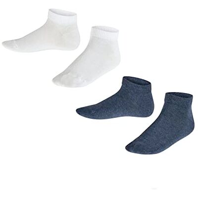 FALKE barn sneakers 2-pack Happy – 85% bomull, 2 par, förkläde. Färger: storlek 23–42 – sneakers i dubbelpackning, allrounder, fritidsocka, kompakt bomull FALKE barn sneakers 2-pack Happy – 85% bomull, 2 par, förkläde. Färger: storlek 23–42 – sneakers i dubbelpackning, allrounder, fritidsocka, kompakt bomull