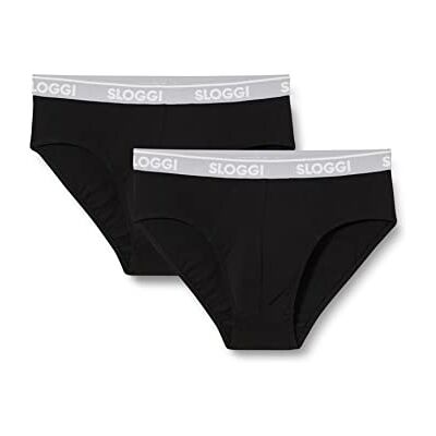 Sloggi herrtrosor (2-pack), svart, XXL Sloggi herrtrosor (2-pack), svart, XXL