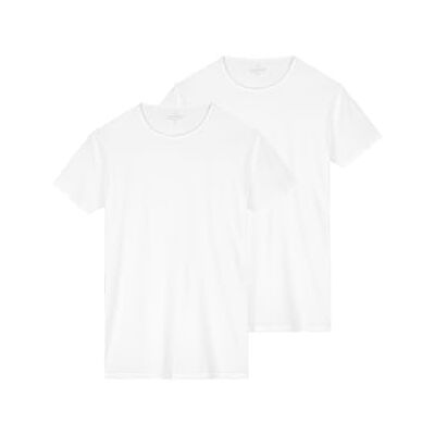 Dstrezzed Bronson 2-pack rund hals t-shirt bambu blandning underkläder, vit, S, Vit, S Dstrezzed Bronson 2-pack rund hals t-shirt bambu blandning underkläder, vit, S, Vit, S