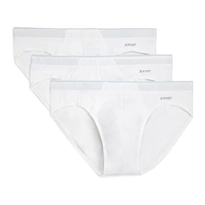 2(X)IST 2(X) IST Herr bomull stretch no-show kalsonger 3-pack, Sliq vit, XL 2(X)IST 2(X) IST Herr bomull stretch no-show kalsonger 3-pack, Sliq vit, XL