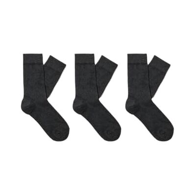 SELECTED FEMME Slhcooper 3-pack strumpa, Mörkgrå melange, one size SELECTED FEMME Slhcooper 3-pack strumpa, Mörkgrå melange, one size