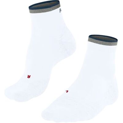 FALKE herr Löparstrumpor RU4 Endurance Short M Sso bomull funktionellt material antiblåsning 1 par, Vit White 2002 Stripe, 39-41 FALKE herr Löparstrumpor RU4 Endurance Short M Sso bomull funktionellt material antiblåsning 1 par, Vit White 2002 Stripe, 39-41