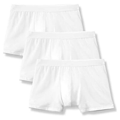 CALIDA Natural Benefit Boxershorts för män, i 3-pack, mjukt elastiskt midjeband, Vit, 46-48 CALIDA Natural Benefit Boxershorts för män, i 3-pack, mjukt elastiskt midjeband, Vit, 46-48
