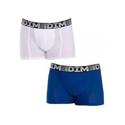 Dim Boxershorts lång 3D Flex Air andas herr x 2, Mångfärgad, M Dim Boxershorts lång 3D Flex Air andas herr x 2, Mångfärgad, M