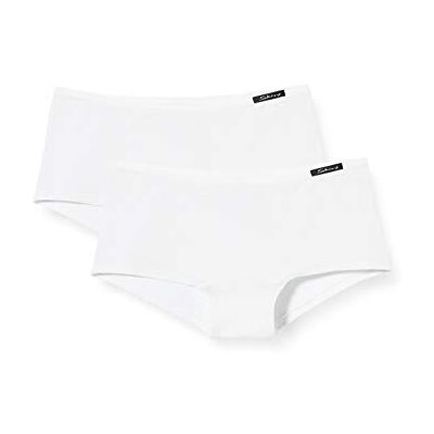 Skiny Byxor för flickor (2-pack), Vit, 140 cm Skiny Byxor för flickor (2-pack), Vit, 140 cm