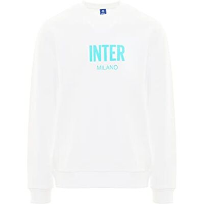 Inter Unisex-vuxen, officiell produkt, exklusiv 3D-Crest-kollektion, 100% bomull, lämplig för alla fans svart Inter Unisex-vuxen, officiell produkt, exklusiv 3D-Crest-kollektion, 100% bomull, lämplig för alla fans svart
