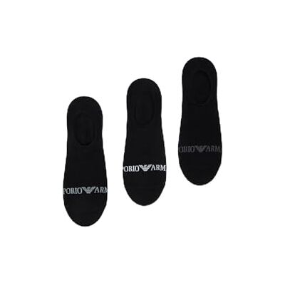 Giorgio Armani Utökad logotyp för män 3-pack INVISIBILE STRUMPOR svart L/XL Giorgio Armani Utökad logotyp för män 3-pack INVISIBILE STRUMPOR svart L/XL