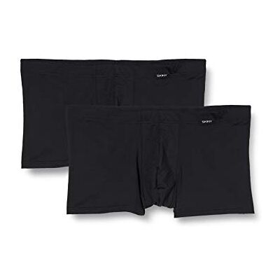 Skiny Hipsters för män (förpackning med 2), Svart, XXL Skiny Hipsters för män (förpackning med 2), Svart, XXL