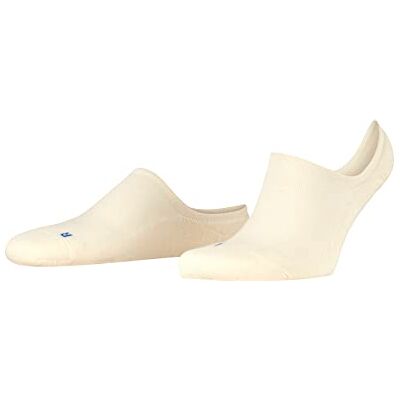 FALKE , unisex, håller varma strumpor, andas, klimatreglerande, lukthämmande ull, sportig osynlig High Cut värmande med plyschsula utan silikon, bekvämt 1 par, Vit (off-white 2040), 37/38 EU FALKE , unisex, håller varma strumpor, andas, klimatreglerande, lukthämmande ull, sportig osynlig High Cut värmande med plyschsula utan silikon, bekvämt 1 par, Vit (off-white 2040), 37/38 EU