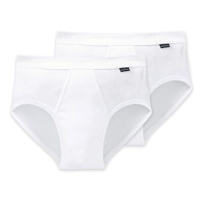 Schiesser Herren 2 PACK Sportslip mit Eingriff Essential Doppelripp Schiesser Herren 2 PACK Sportslip mit Eingriff Essential Doppelripp