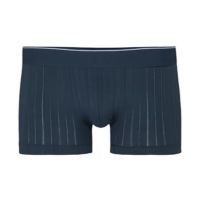 CALIDA Pure & Style Boxershorts för män, med maskulin nåldragsko, andas, snabbtorkande och lukthämmande, indigo mood, 52-54 CALIDA Pure & Style Boxershorts för män, med maskulin nåldragsko, andas, snabbtorkande och lukthämmande, indigo mood, 52-54