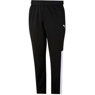 PUMA Kontrastbyxa för män, 2.0, svart/vit, XL PUMA Kontrastbyxa för män, 2.0, svart/vit, XL