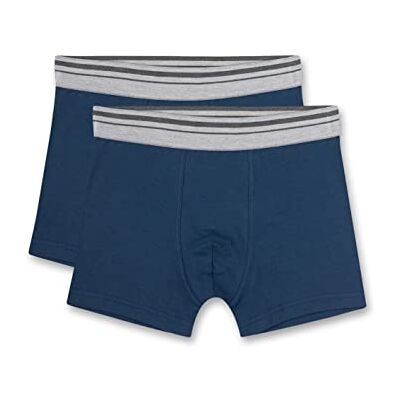 Sanetta Pojkar 347864 dubbelpack hipshorts, mörk denim, 128 (2-pack), Mörk denim, 128 cm Sanetta Pojkar 347864 dubbelpack hipshorts, mörk denim, 128 (2-pack), Mörk denim, 128 cm