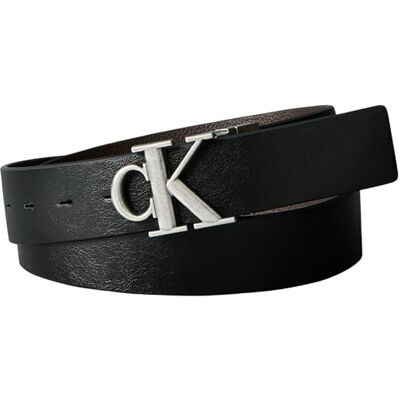 Calvin herr CK BUCKLE TUMBLED 35 mm ADJ/REV LV04D7049G bälten, svart (svart//CK mörkbrun/antik silver), 105, Svart (Svart/Ck Mörkbrun/Antik Silver), 105 Calvin herr CK BUCKLE TUMBLED 35 mm ADJ/REV LV04D7049G bälten, svart (svart//CK mörkbrun/antik silver), 105, Svart (Svart/Ck Mörkbrun/Antik Silver), 105