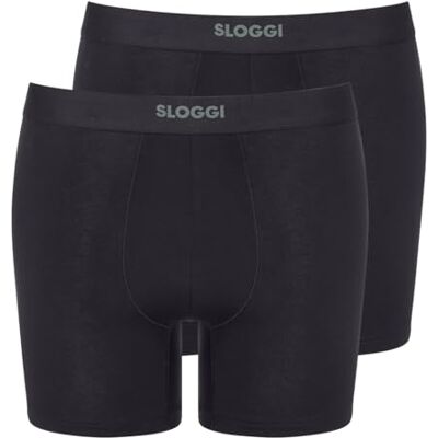 Sloggi Men Ever Ease Short 2P svart, svart, XL Sloggi Men Ever Ease Short 2P svart, svart, XL