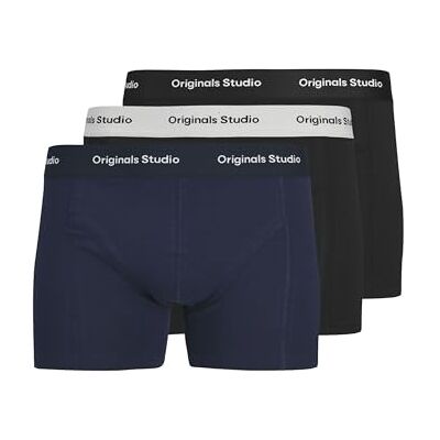 JACK & JONES Jacvesterbro Solid trunks 3-pack Noos, Ocean Cavern, l (3-pack), Ocean Cavern, L JACK & JONES Jacvesterbro Solid trunks 3-pack Noos, Ocean Cavern, l (3-pack), Ocean Cavern, L