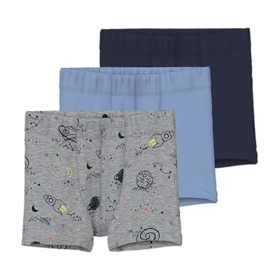NAME IT pojkar Nmmtights 3P Space Noos, grå melange, numeric_92, Grå melange, numeric_92 NAME IT pojkar Nmmtights 3P Space Noos, grå melange, numeric_92, Grå melange, numeric_92