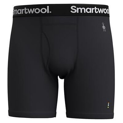 Smartwool Merino Brief Boxed Boxershorts för män, Black, L Smartwool Merino Brief Boxed Boxershorts för män, Black, L