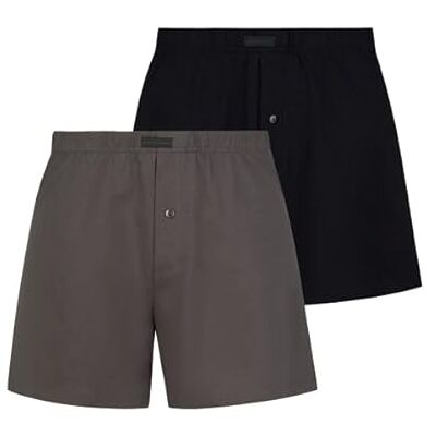 bruno banani herr 2-pack boxershorts med lös passform (1-pack), Antracit/svart, L bruno banani herr 2-pack boxershorts med lös passform (1-pack), Antracit/svart, L