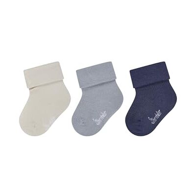 Sterntaler Unisex babystrumpor 3-pack, Ljusgrå, 16 EU Sterntaler Unisex babystrumpor 3-pack, Ljusgrå, 16 EU