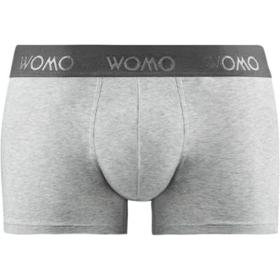 Womo Underkläder Casual Boxer Grigio S, sportkroppskläder, Färg: grå, S-XXL Womo Underkläder Casual Boxer Grigio S, sportkroppskläder, Färg: grå, S-XXL