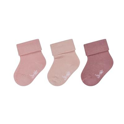 Sterntaler Unisex babystrumpor 3-pack, gammalrosa, 14 Sterntaler Unisex babystrumpor 3-pack, gammalrosa, 14