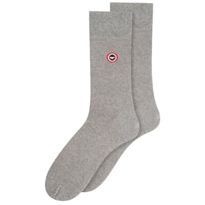 Le Slip Français unisex vuxen Lucas Gris Chiné Sockor Le Slip Français unisex vuxen Lucas Gris Chiné Sockor