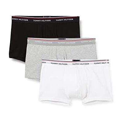 Tommy Hilfiger herr Boxershorts 3p Lr Trunk, Svart, S Tommy Hilfiger herr Boxershorts 3p Lr Trunk, Svart, S