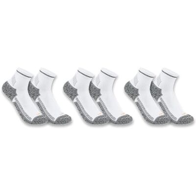 Carhartt Herr Force Midweight Sock 3-pack, Vit, XL Carhartt Herr Force Midweight Sock 3-pack, Vit, XL