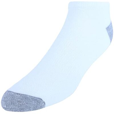 Hanes Herrstrumpor, X-Temp, lätta strumpor, lågt skurna och syns inte, 12-pack, Vitt, 37.5-46 EU Hanes Herrstrumpor, X-Temp, lätta strumpor, lågt skurna och syns inte, 12-pack, Vitt, 37.5-46 EU