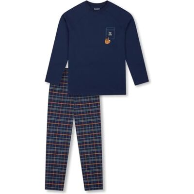 Schiesser pyjamas för pojkar, Mörkblå_183154, 140 Schiesser pyjamas för pojkar, Mörkblå_183154, 140