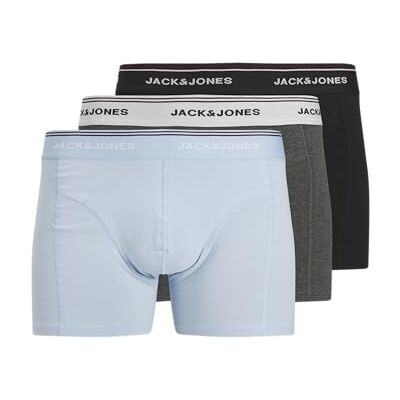JACK & JONES Jacavery Solid trunks 3-pack Jnr, Svart skönhet, numeric_164 JACK & JONES Jacavery Solid trunks 3-pack Jnr, Svart skönhet, numeric_164