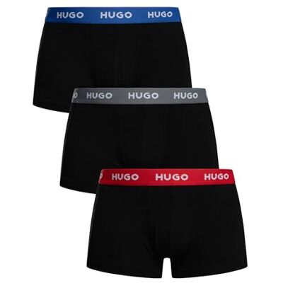 HUGO Herr Pack De 3 Troncs, Black (Red/Grey/Blue), S HUGO Herr Pack De 3 Troncs, Black (Red/Grey/Blue), S