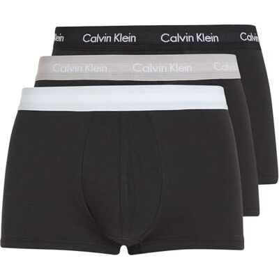 Calvin herr 5-pack låga stammar, Svart (B- bläck, Pl Air, aska, Trop, Blk Wbs), S Calvin herr 5-pack låga stammar, Svart (B- bläck, Pl Air, aska, Trop, Blk Wbs), S