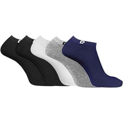 pierre cardin underwear Pierre Cardin Strumpor i kammad bomull för män set med 5 låga strumpor för herr, svart, vit och grå, storlek 40/46, BC, 40/46 EU pierre cardin underwear Pierre Cardin Strumpor i kammad bomull för män set med 5 låga strumpor för herr, svart, vit och grå, storlek 40/46, BC, 40/46 EU