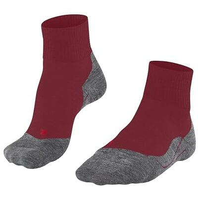 FALKE herr Vandringsstrumpor TK5 Wander Short M Sso ull funktionsmaterial tunn antiblåsning 1 par, Röd Cranberry-Black 8831, 42-43 FALKE herr Vandringsstrumpor TK5 Wander Short M Sso ull funktionsmaterial tunn antiblåsning 1 par, Röd Cranberry-Black 8831, 42-43