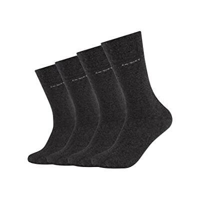 Camano herrstrumpor (4-pack), Mörkgrå, 35-38 EU Camano herrstrumpor (4-pack), Mörkgrå, 35-38 EU
