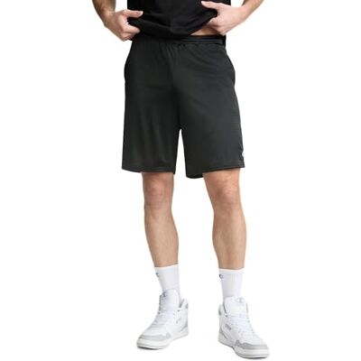 Champion Långt nät för män kort med fickor, Svart, XXL Champion Långt nät för män kort med fickor, Svart, XXL