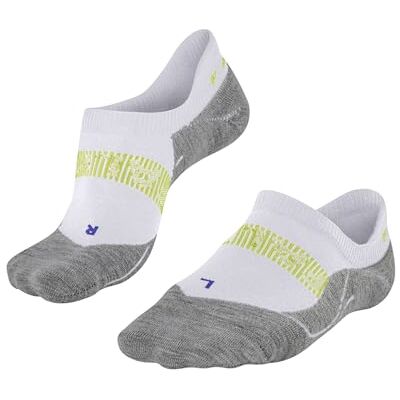 FALKE herr Löparstrumpor RU4 Endurance Cool Invisible M In funktionellt garn antiblåsning 1 par, Vit White 2007, 42-43 FALKE herr Löparstrumpor RU4 Endurance Cool Invisible M In funktionellt garn antiblåsning 1 par, Vit White 2007, 42-43