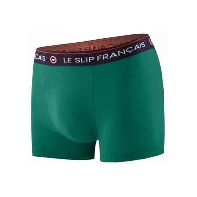 Le Slip Français Boxershorts i 100% bomull tillverkad i Frankrike, Smaragd, L Le Slip Français Boxershorts i 100% bomull tillverkad i Frankrike, Smaragd, L