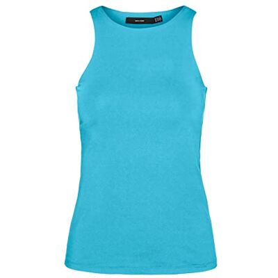VERO MODA Dam Vmbianca Sl Tank Top Noos linne, Bungkar-knapp, M VERO MODA Dam Vmbianca Sl Tank Top Noos linne, Bungkar-knapp, M