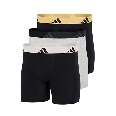 adidas Trunk (3PK) – Active Flex Cotton – bekväma underkläder, Blandad 1, M adidas Trunk (3PK) – Active Flex Cotton – bekväma underkläder, Blandad 1, M
