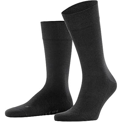 FALKE herr Strumpor Sensitive New York M So lyocell med mjuka toppar 1 par, Svart Black 3000, 39-42 FALKE herr Strumpor Sensitive New York M So lyocell med mjuka toppar 1 par, Svart Black 3000, 39-42
