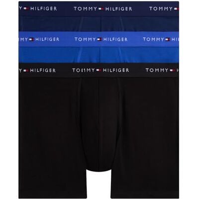 Tommy Hilfiger Män 3P BOXER BRIEF DTM UM0UM03696 Boxershorts, Grön, S, Grön (Nob Blu/Prp Nvy/Blk), S Tommy Hilfiger Män 3P BOXER BRIEF DTM UM0UM03696 Boxershorts, Grön, S, Grön (Nob Blu/Prp Nvy/Blk), S