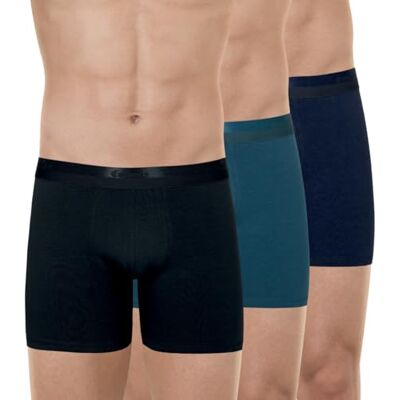 EMINENCE Boxershorts för män – set med 3 – studio – Oeko-TEX – långvarig stretchbomull EMINENCE Boxershorts för män – set med 3 – studio – Oeko-TEX – långvarig stretchbomull