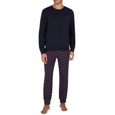 Giorgio Armani mans klassiska mönster mix pyjamas med muffins set grön L, gRÖN, L Giorgio Armani mans klassiska mönster mix pyjamas med muffins set grön L, gRÖN, L