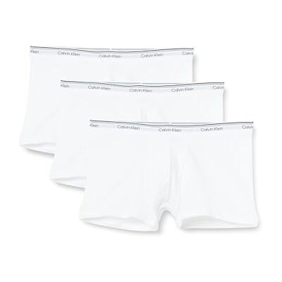 Calvin Herr Trunk (förpackning med 3), Vit (vit), L Calvin Herr Trunk (förpackning med 3), Vit (vit), L