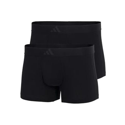 adidas herr Herren Unterwäsche Boxershorts 2er Pack Low Rise Trunk (2pk) Active Flex Cotton 3 Stripes Boxershorts adidas herr Herren Unterwäsche Boxershorts 2er Pack Low Rise Trunk (2pk) Active Flex Cotton 3 Stripes Boxershorts