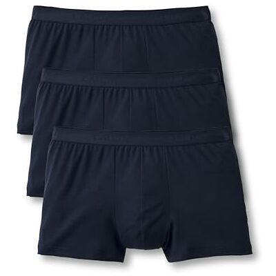 CALIDA Natural Benefit Boxershorts för män, i 3-pack, mjukt elastiskt midjeband, Mörk safir, 58-60 CALIDA Natural Benefit Boxershorts för män, i 3-pack, mjukt elastiskt midjeband, Mörk safir, 58-60